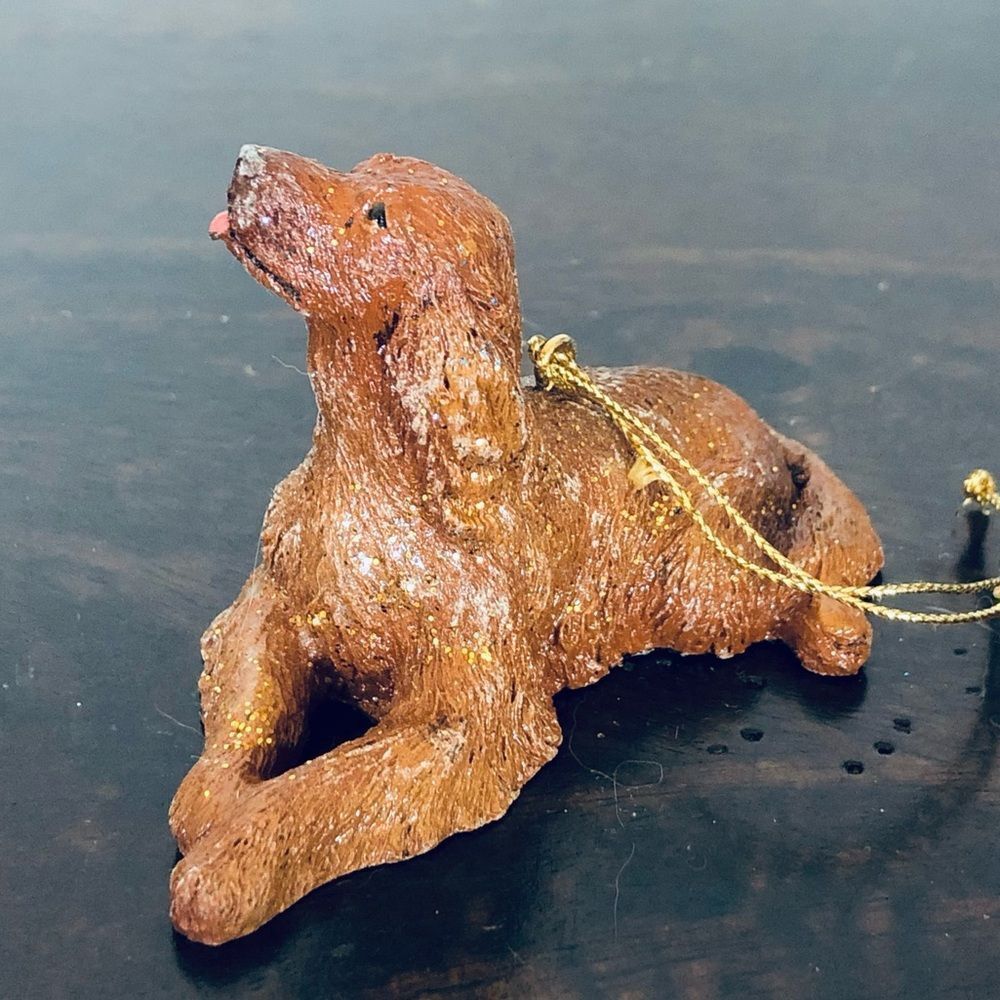 Irish Setter Hound Dog Holiday Christmas Ornament
